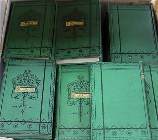 A quantity of Aldin poetry books